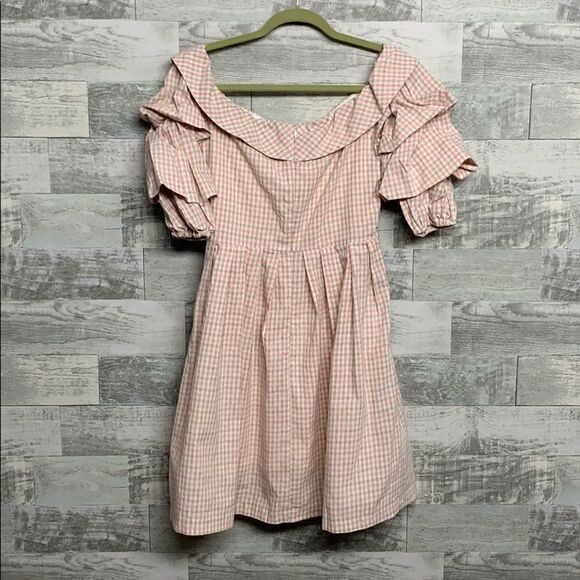 J.O.A. Tiered Sleeve Minidress, Medium - Picture 7 of 10